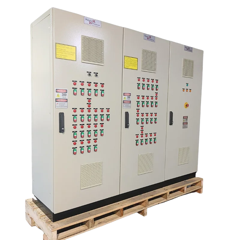 Painel CCM - Centro de Controle de Motores montado pela WM Painéis Elétricos