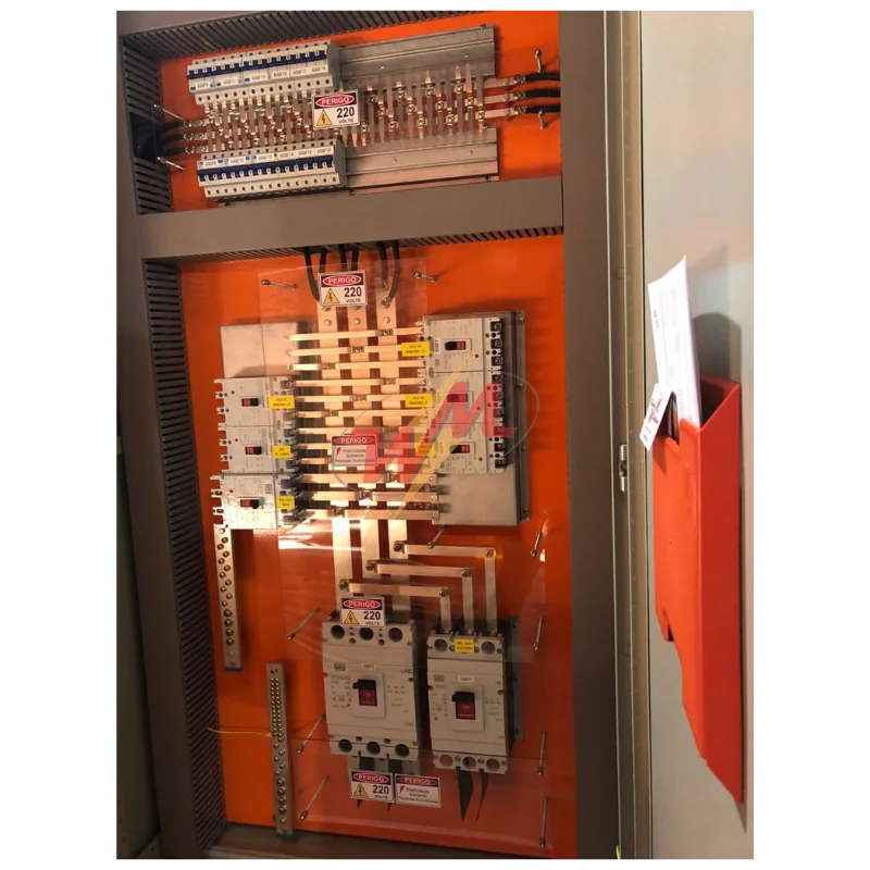 QGBT - Quadro Geral de Baixa Tensão montado pela WM Painéis Elétricos